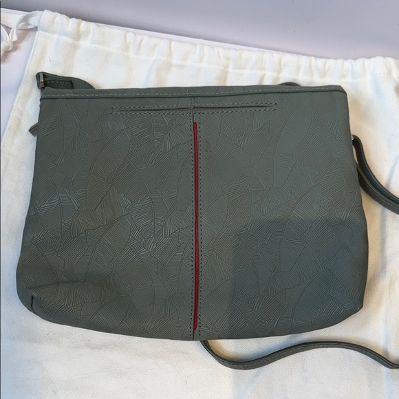 Hammitt Medium Sage Green Embossed Leather Crossbody – Like New Condition - Picture 6 of 6